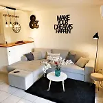 Le Cocoon Jasmin T2 Rdc Cosy Avec Jardin Clos شقة فينوف سور لو